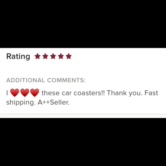 Car Cup Mats L V W/ LV Symbols Car Cup Holder Drink Mats Cup Holders Mats - Picture 6 of 7